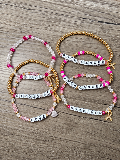 💕Breast Cancer Charity Bracelet💕